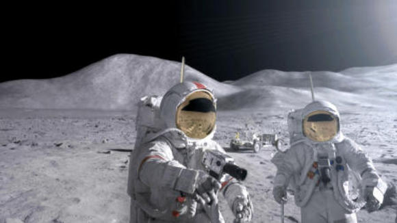 Photo from the movie Magnificent Desolation: Walking on the Moon