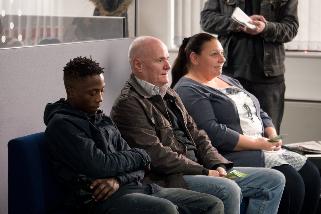 Photo from the movie I, Daniel Blake