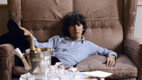 Photo from the movie George Harrison: Living in the Material World