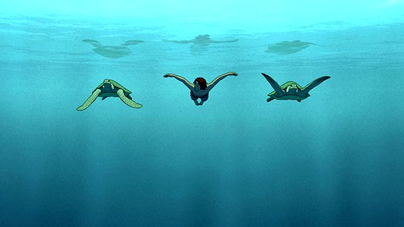 Photo from the movie La tortue rouge