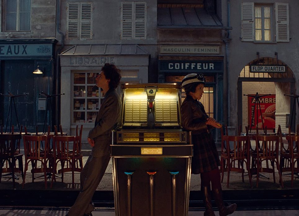 Photo from the movie The French Dispatch du Liberty, Kansas Evening Sun