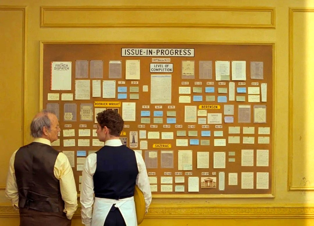 Photo from the movie The French Dispatch du Liberty, Kansas Evening Sun