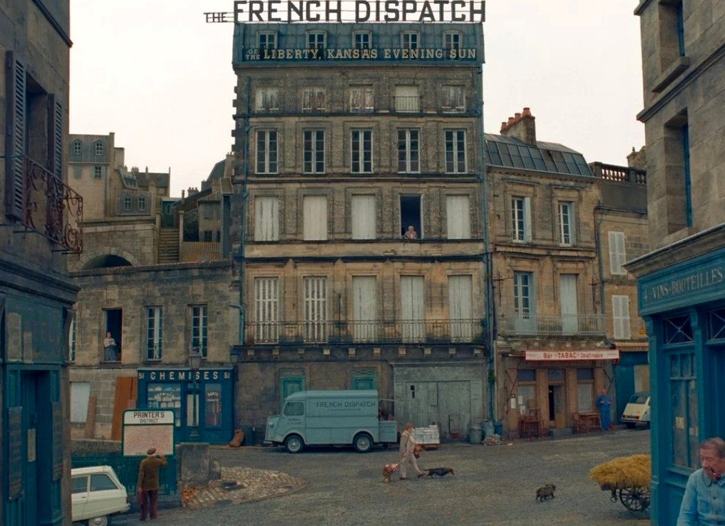 Photo from the movie The French Dispatch du Liberty, Kansas Evening Sun