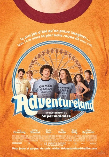 L'affiche du film Adventureland v.f. [2009]