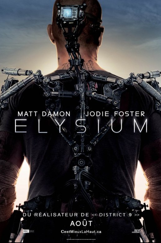 L'affiche du film Elysium v.f. [2013]