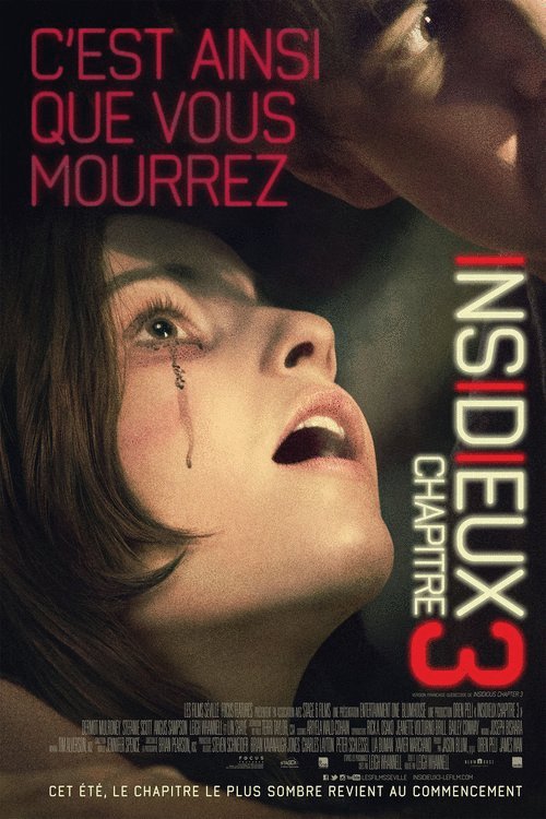 L'affiche du film Insidieux: Chapitre 3 [2015]