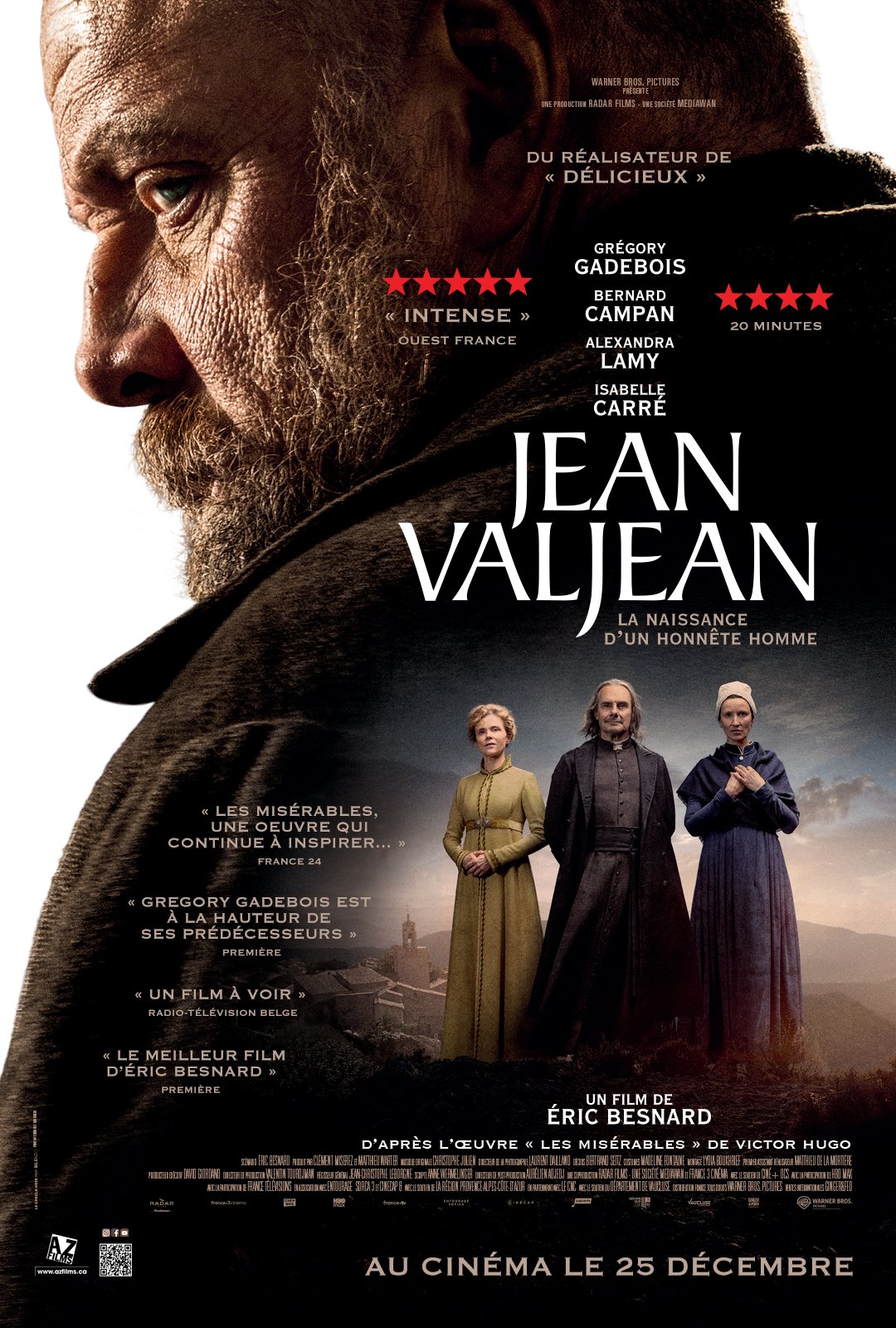 L'affiche du film Jean Valjean [2025]