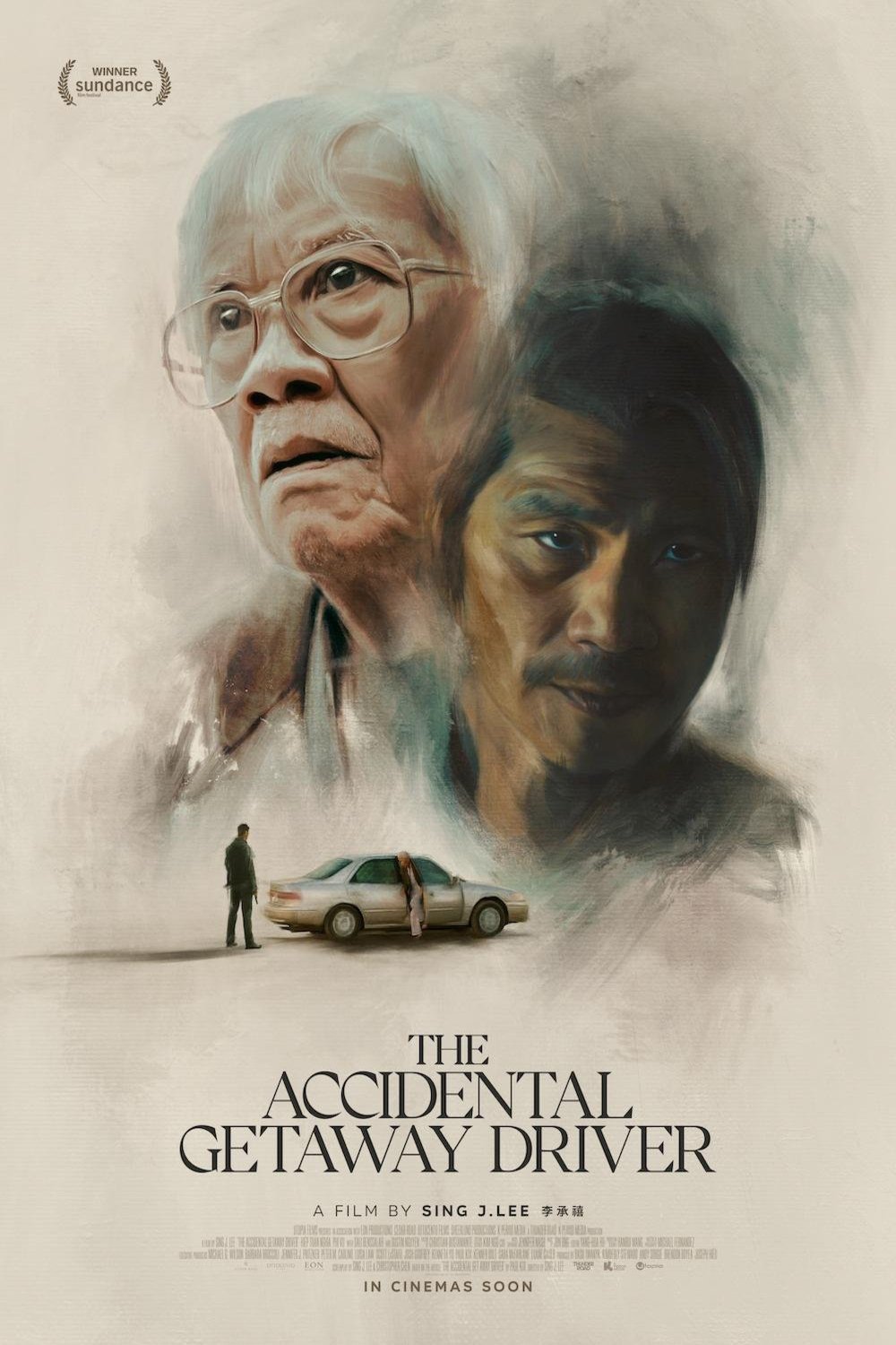 L'affiche du film The Accidental Getaway Driver [2023]