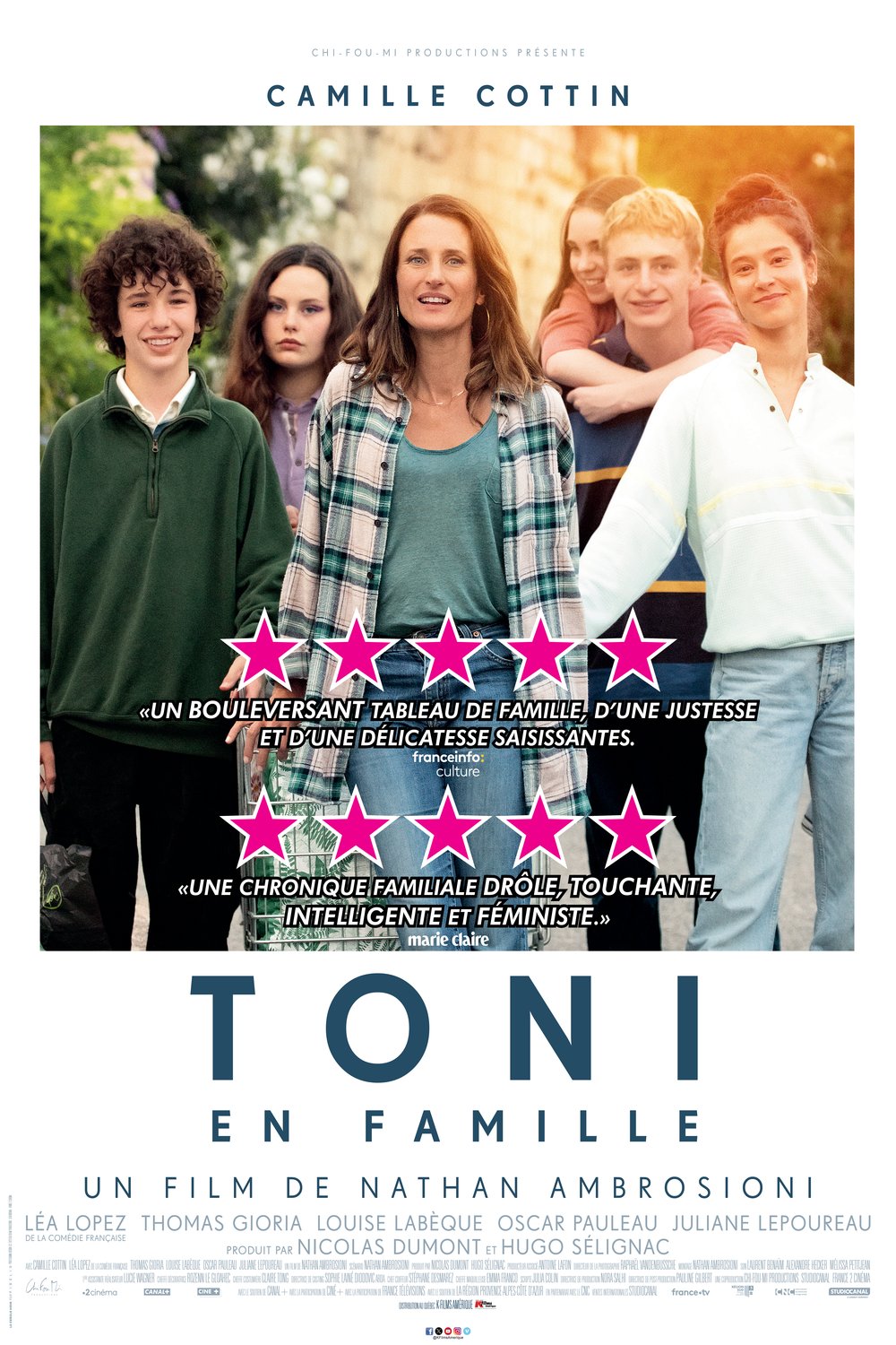L'affiche du film Toni, en famille [2023]