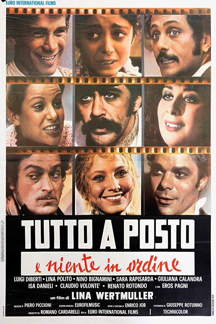 L'affiche du film Tutto a posto e niente in ordine [1974]