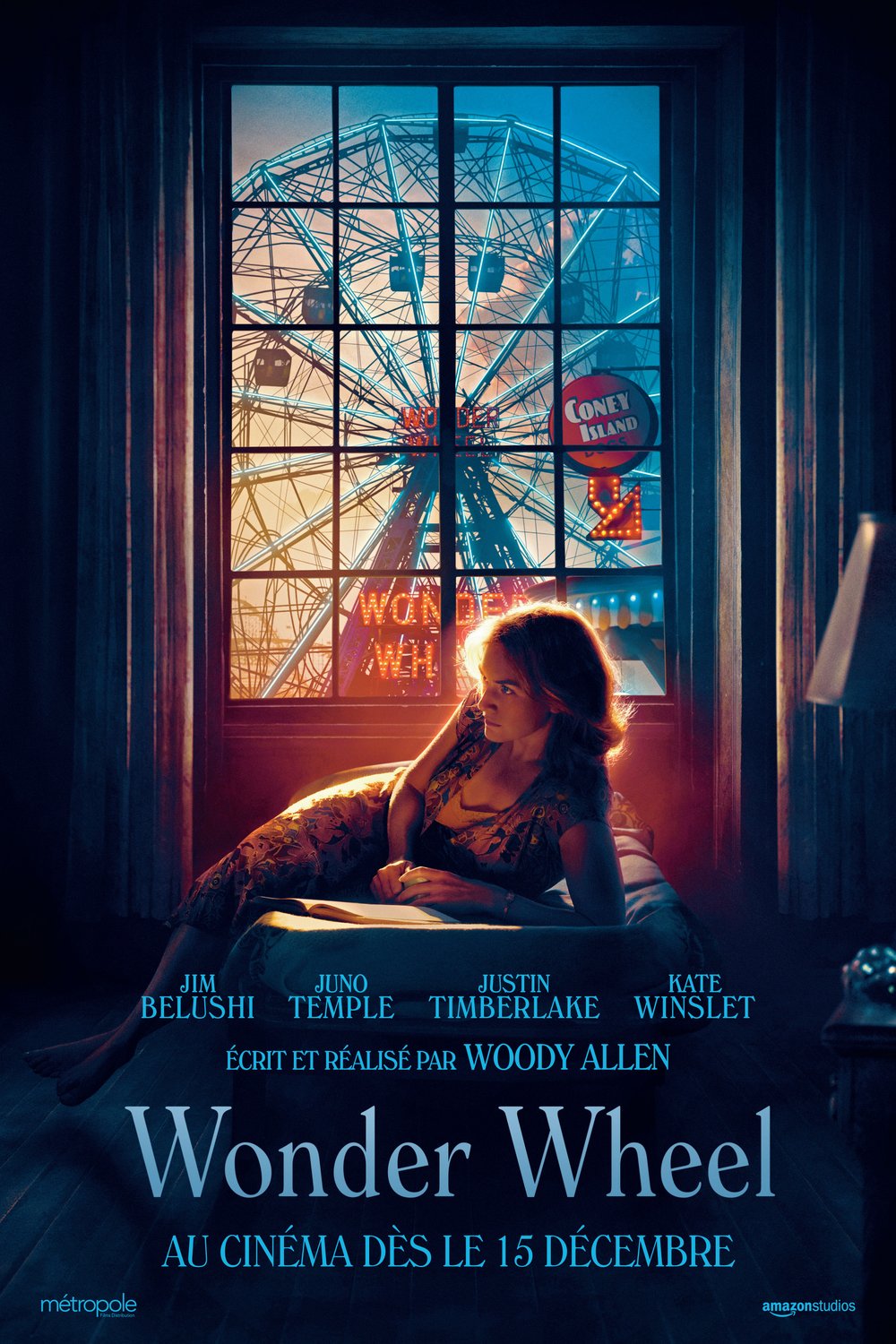 L'affiche du film Wonder Wheel v.f. [2017]