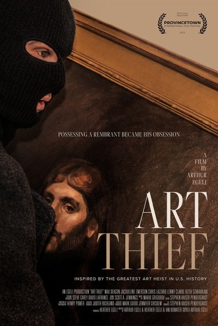 L'affiche du film Art Thief [2023]
