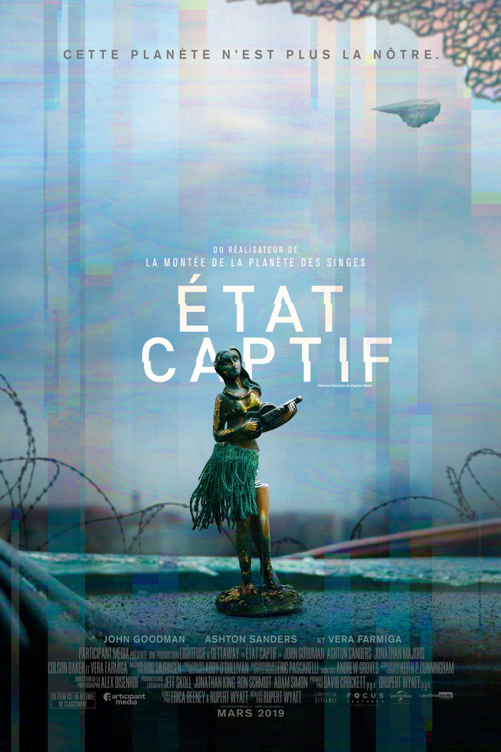 L'affiche du film État captif [2019]
