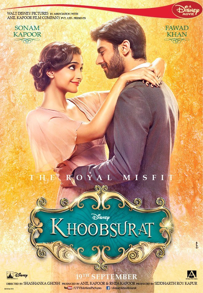 L'affiche du film Khoobsurat [2014]