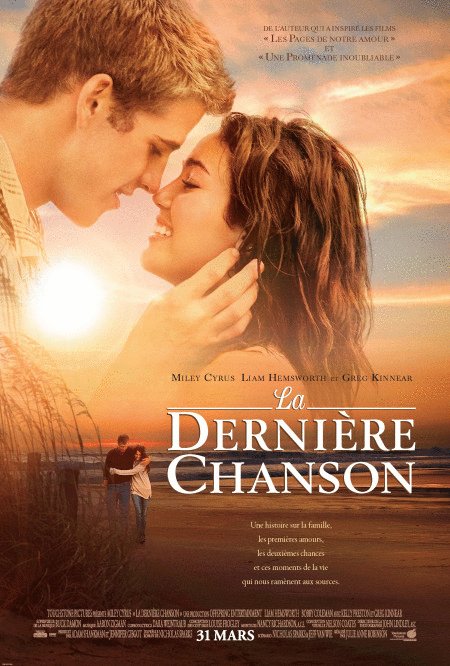 L'affiche du film La Dernière chanson [2010]