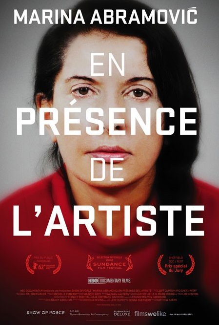 L'affiche du film Marina Abramovic: En présence de l'artiste [2012]