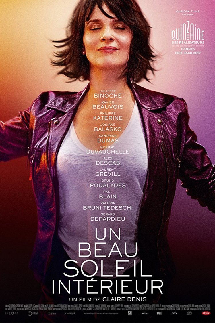 L'affiche du film Un beau soleil intérieur [2017]