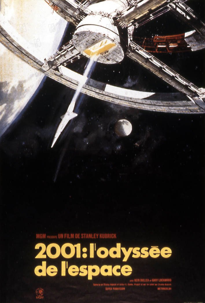 L'affiche du film 2001: L'Odyssée de l'espace [1968]
