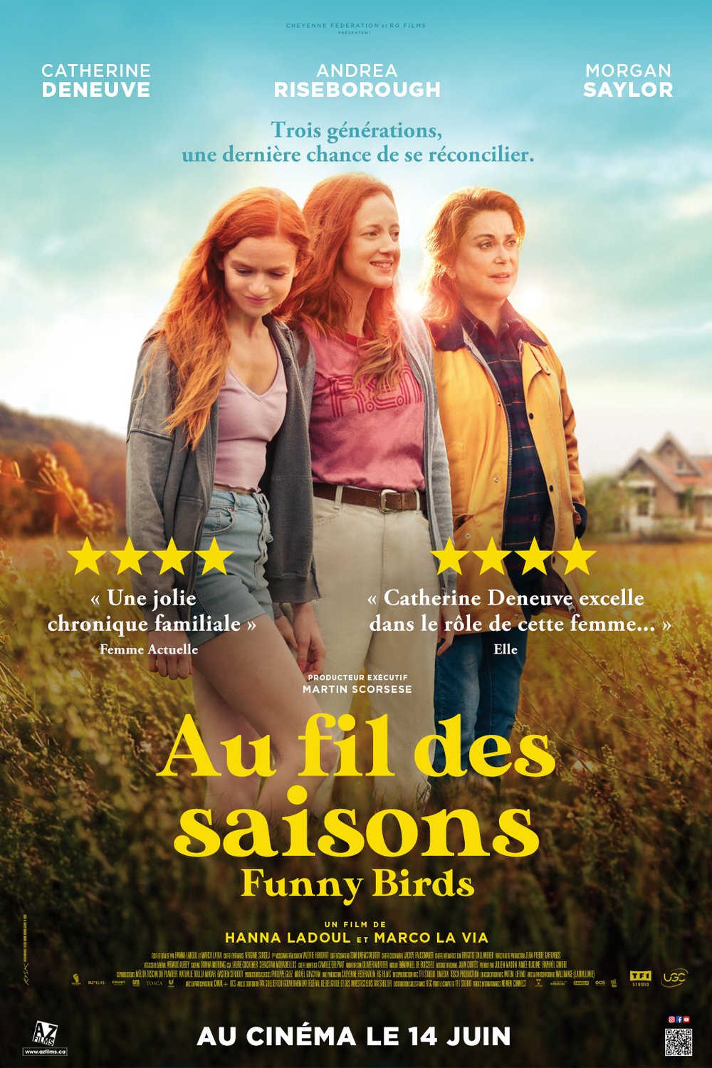 L'affiche du film Au fil des saisons [2024]
