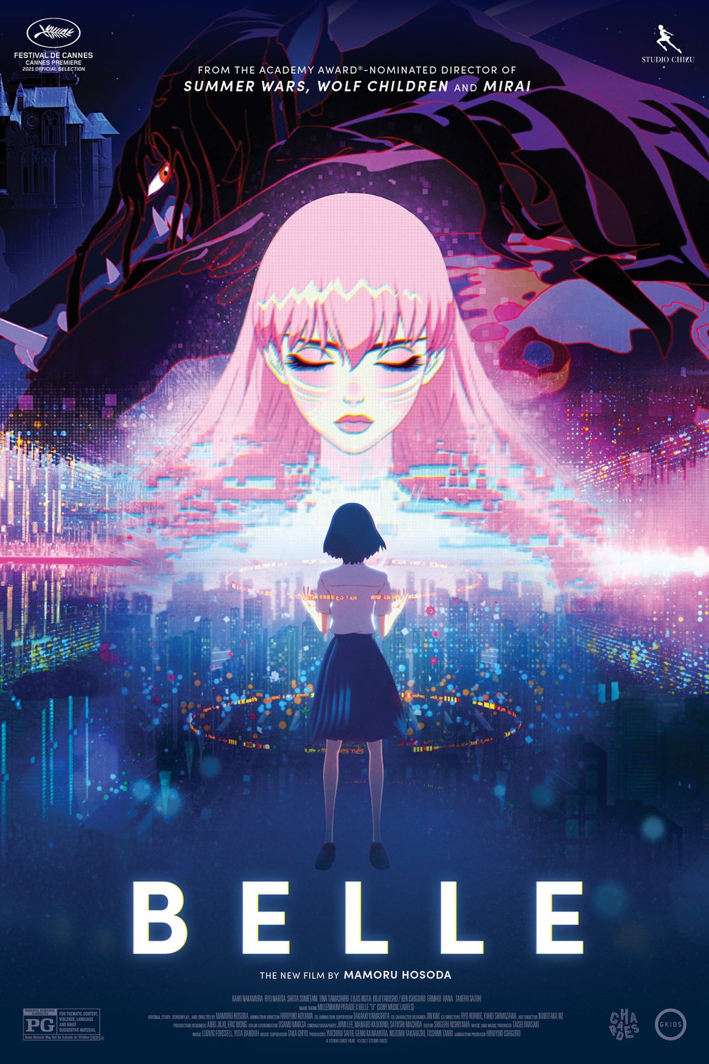Poster of the movie Belle: The Dragon and the Freckled Princess