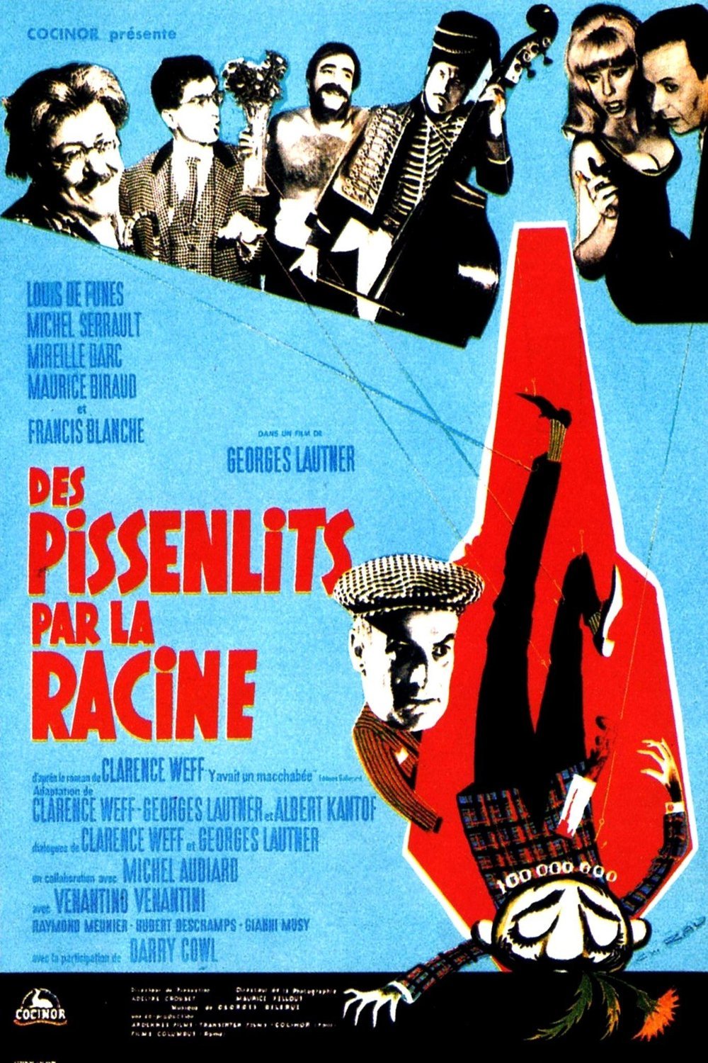 L'affiche du film Des pissenlits par la racine [1964]