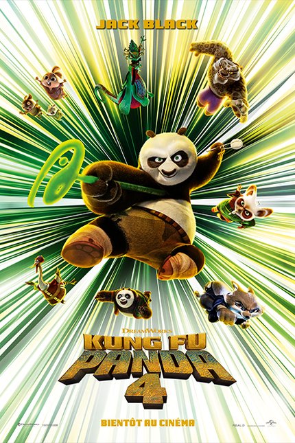 Poster of the movie Kung Fu Panda 4 v.f.