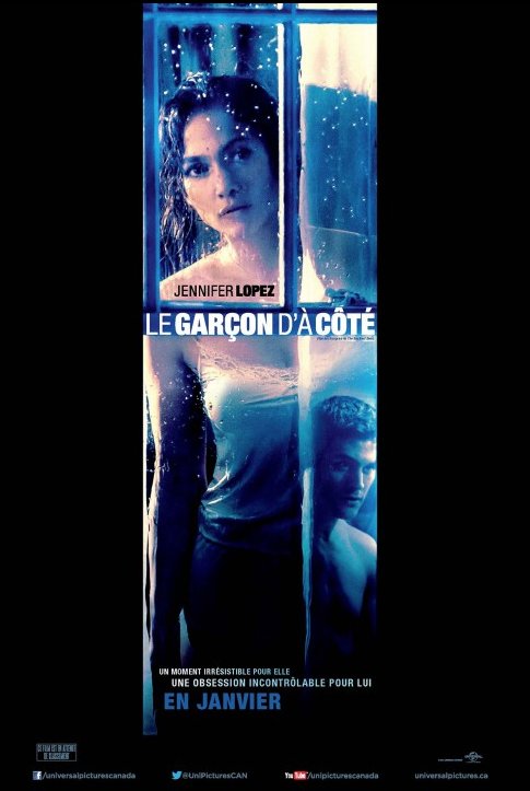 L'affiche du film Le Garçon d'à côté [2015]
