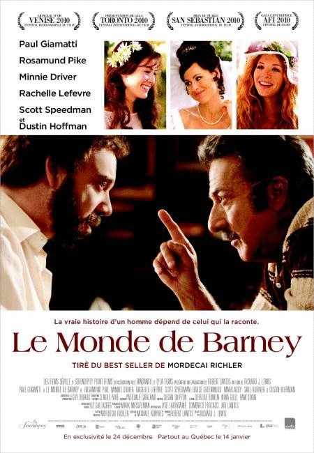 L'affiche du film Le Monde de Barney [2010]