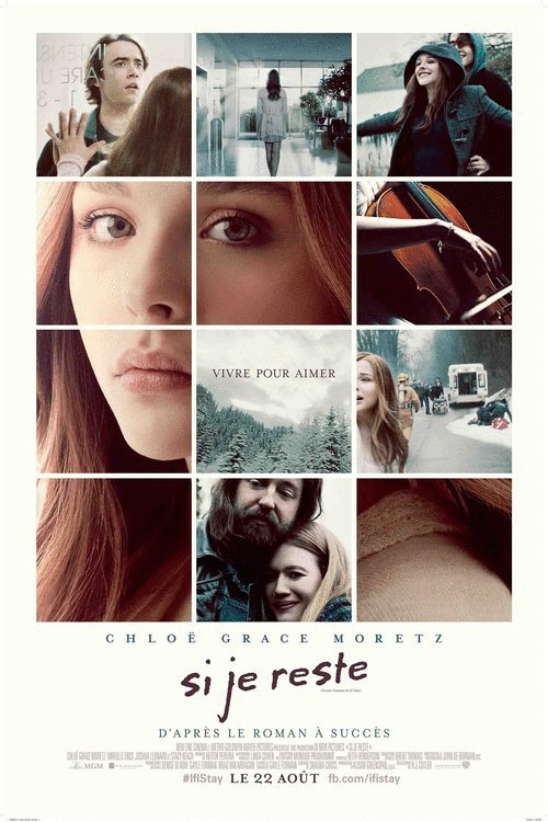 L'affiche du film Si je reste [2014]