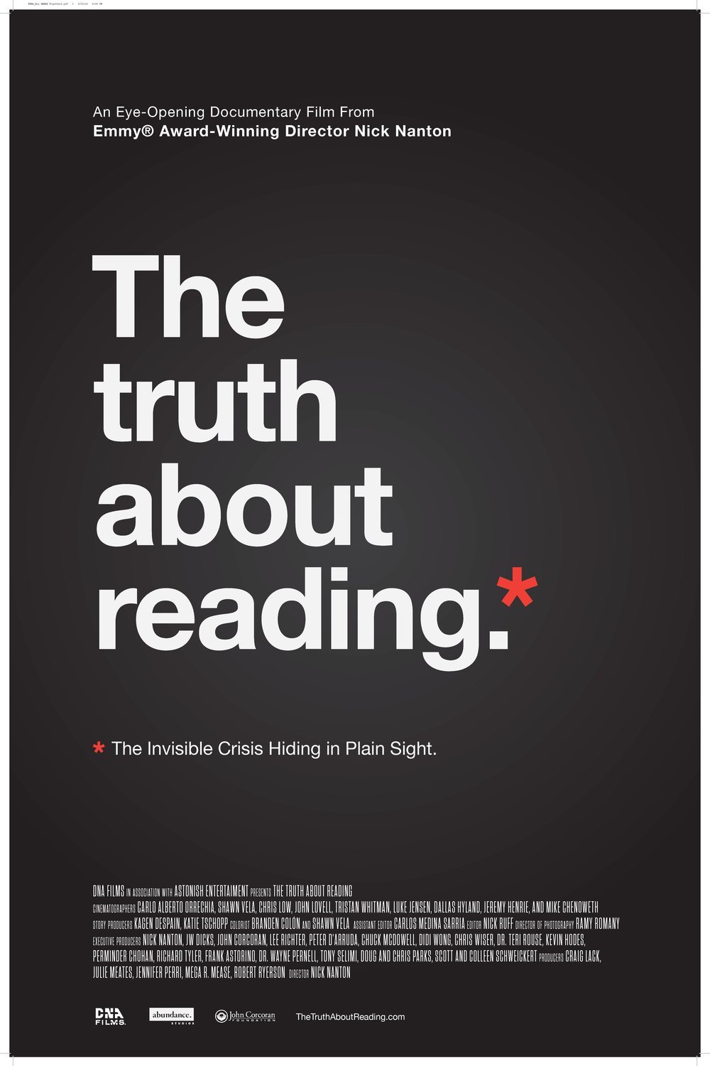 L'affiche du film The Truth About Reading [2024]