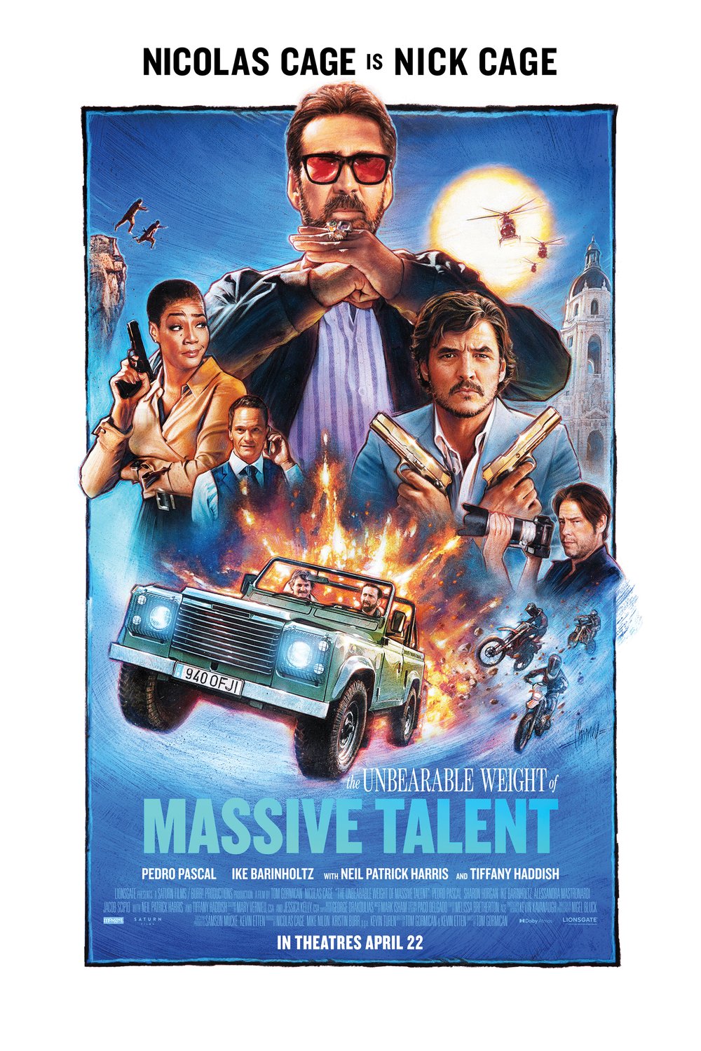 Poster of the movie The Unbearable Weight of Massive Talent [2021]
