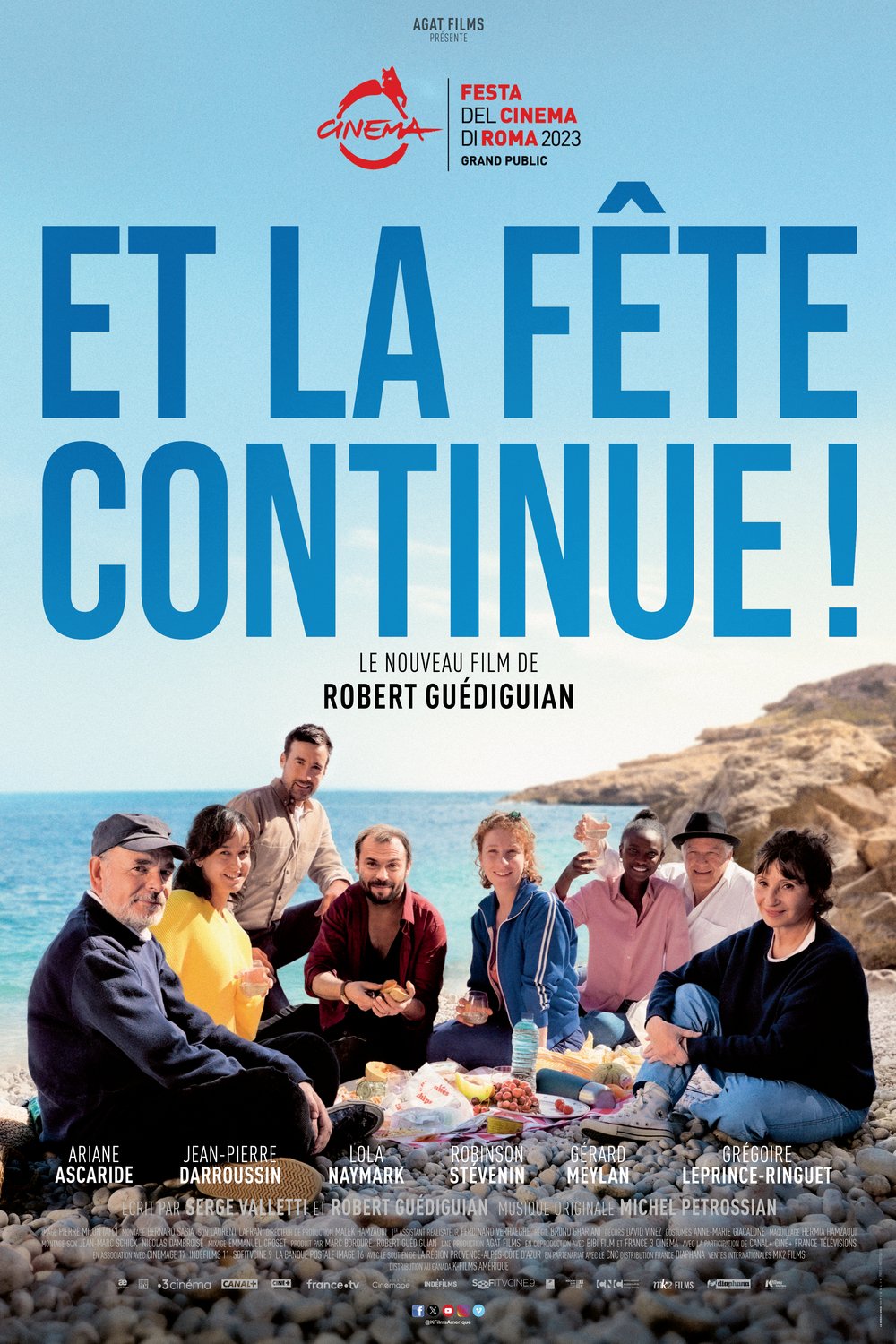 L'affiche du film Et la fête continue [2023]