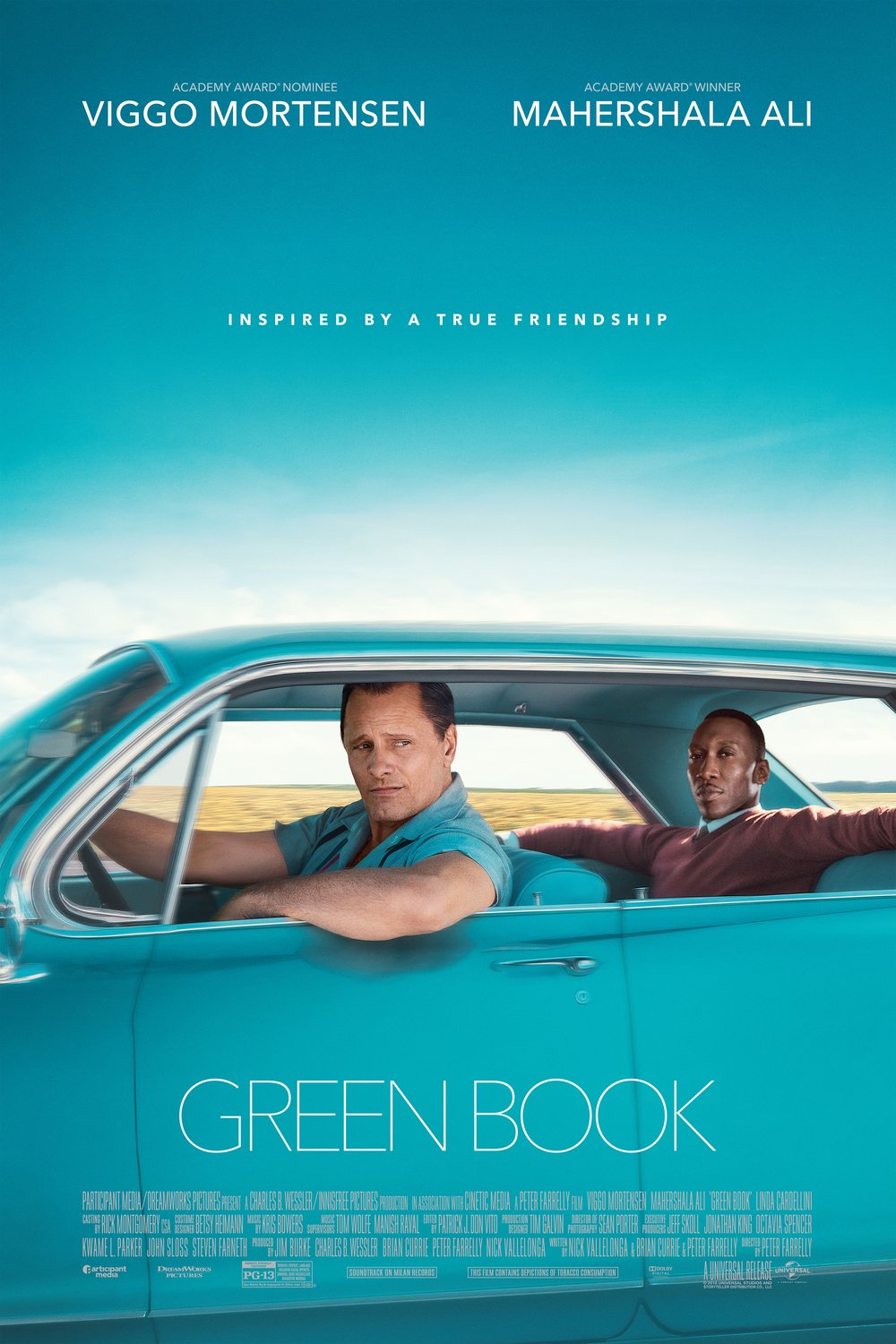 L'affiche du film Green Book [2018]
