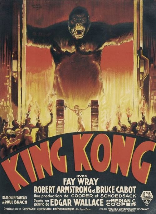 L'affiche du film King Kong v.f. [1933]