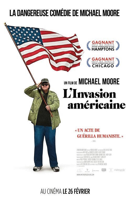 L'affiche du film L'Invasion américaine [2015]