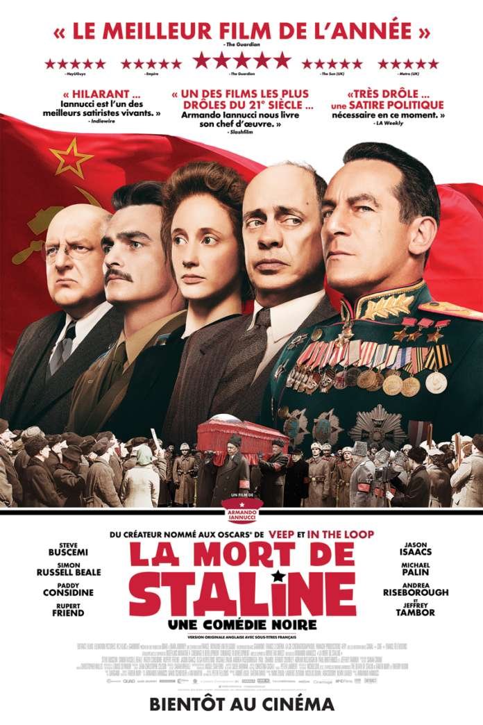 L'affiche du film La Mort de Staline [2017]