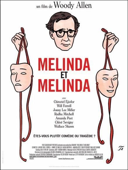 L'affiche du film Melinda et Melinda v.f. [2004]