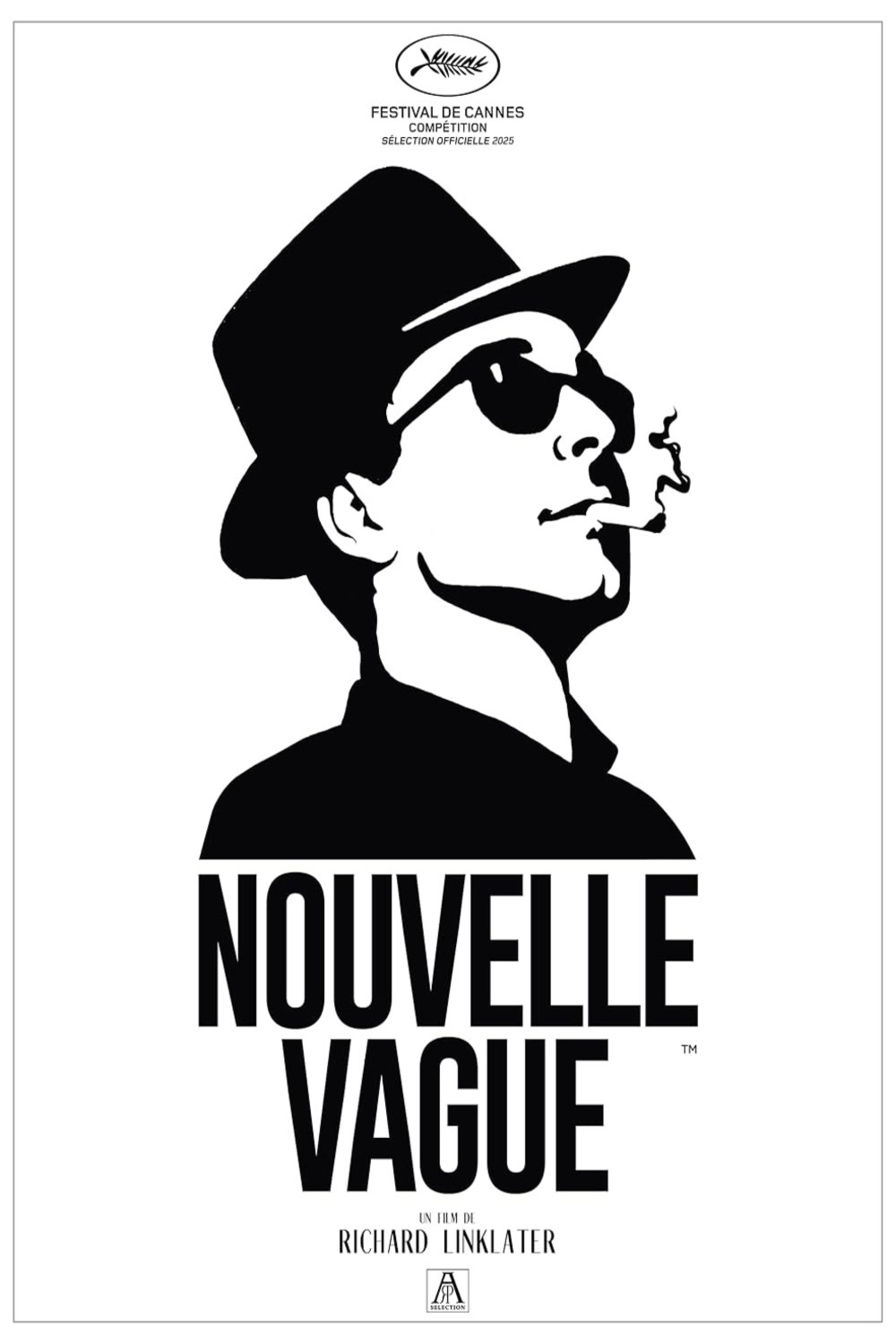 L'affiche du film Nouvelle Vague [2025]