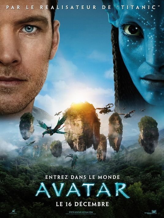 L'affiche du film Avatar v.f. [2009]