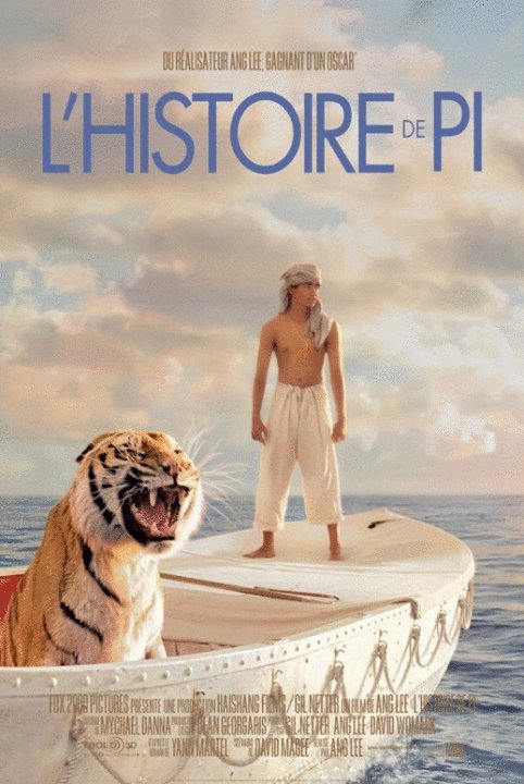 L'affiche du film L'histoire de Pi [2012]