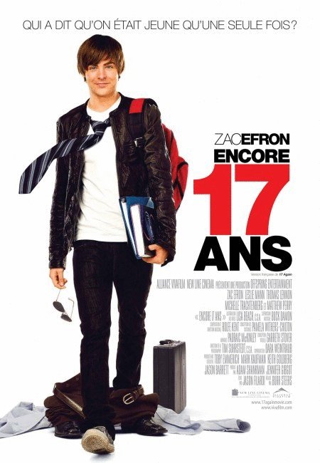 L'affiche du film Encore 17 ans [2009]