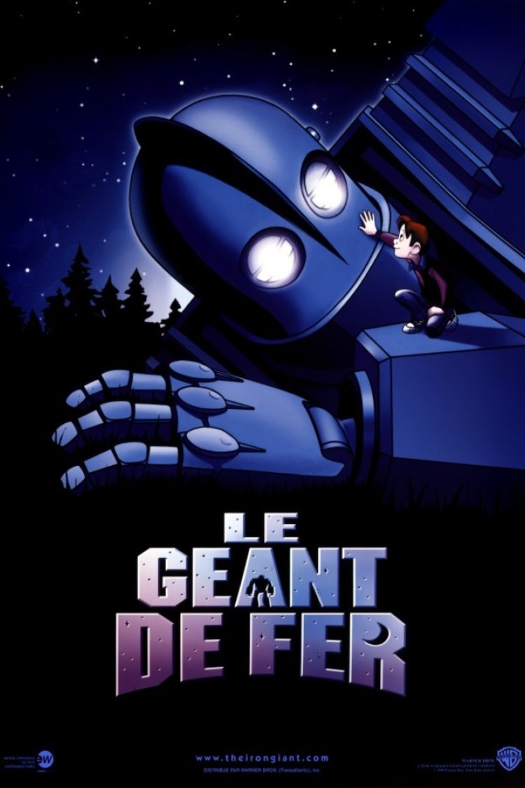 L'affiche du film Le Géant de Fer [1999]