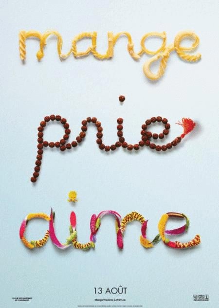 L'affiche du film Mange prie aime [2010]
