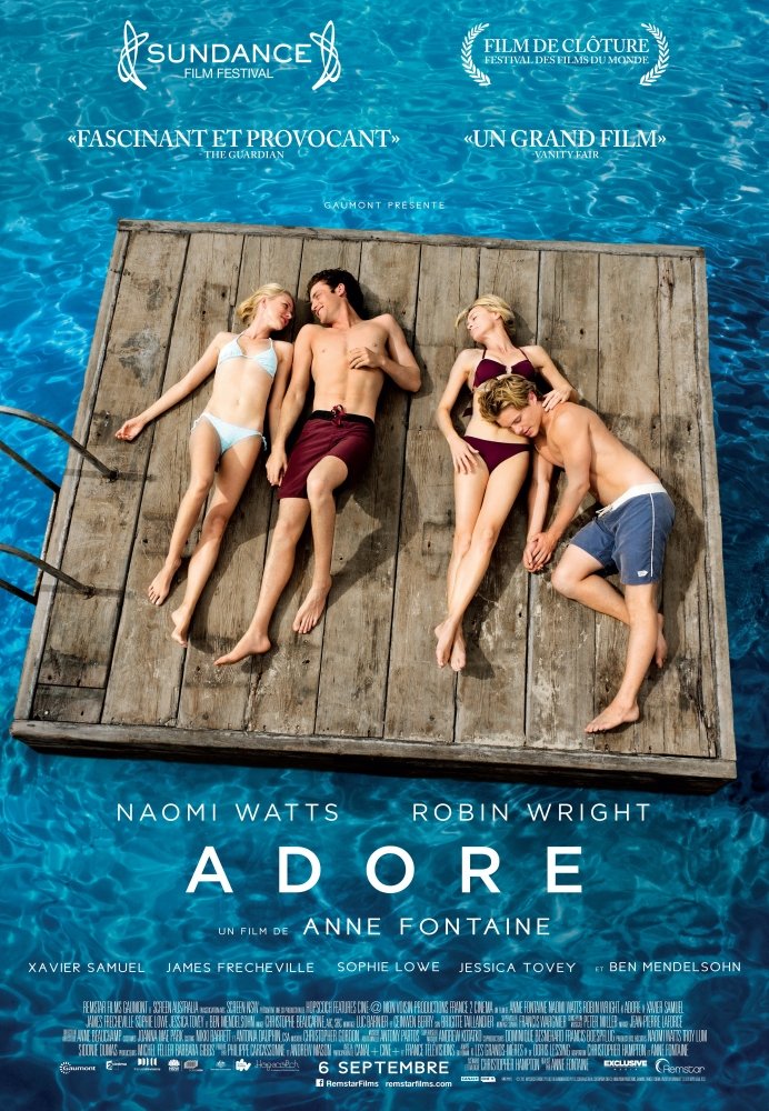 L'affiche du film Adore v.f. [2013]