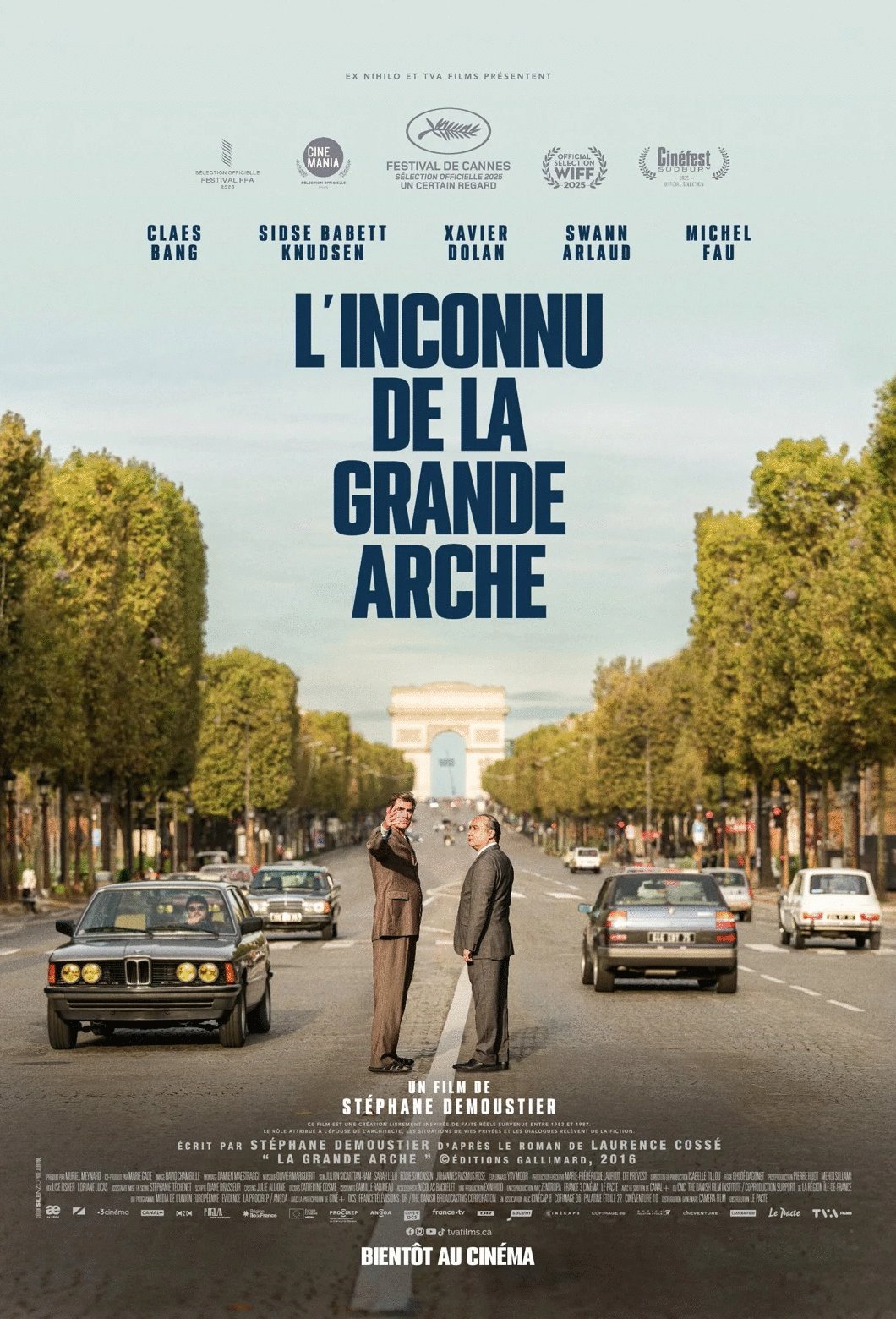L'affiche du film L'Inconnu de la Grande Arche [2025]