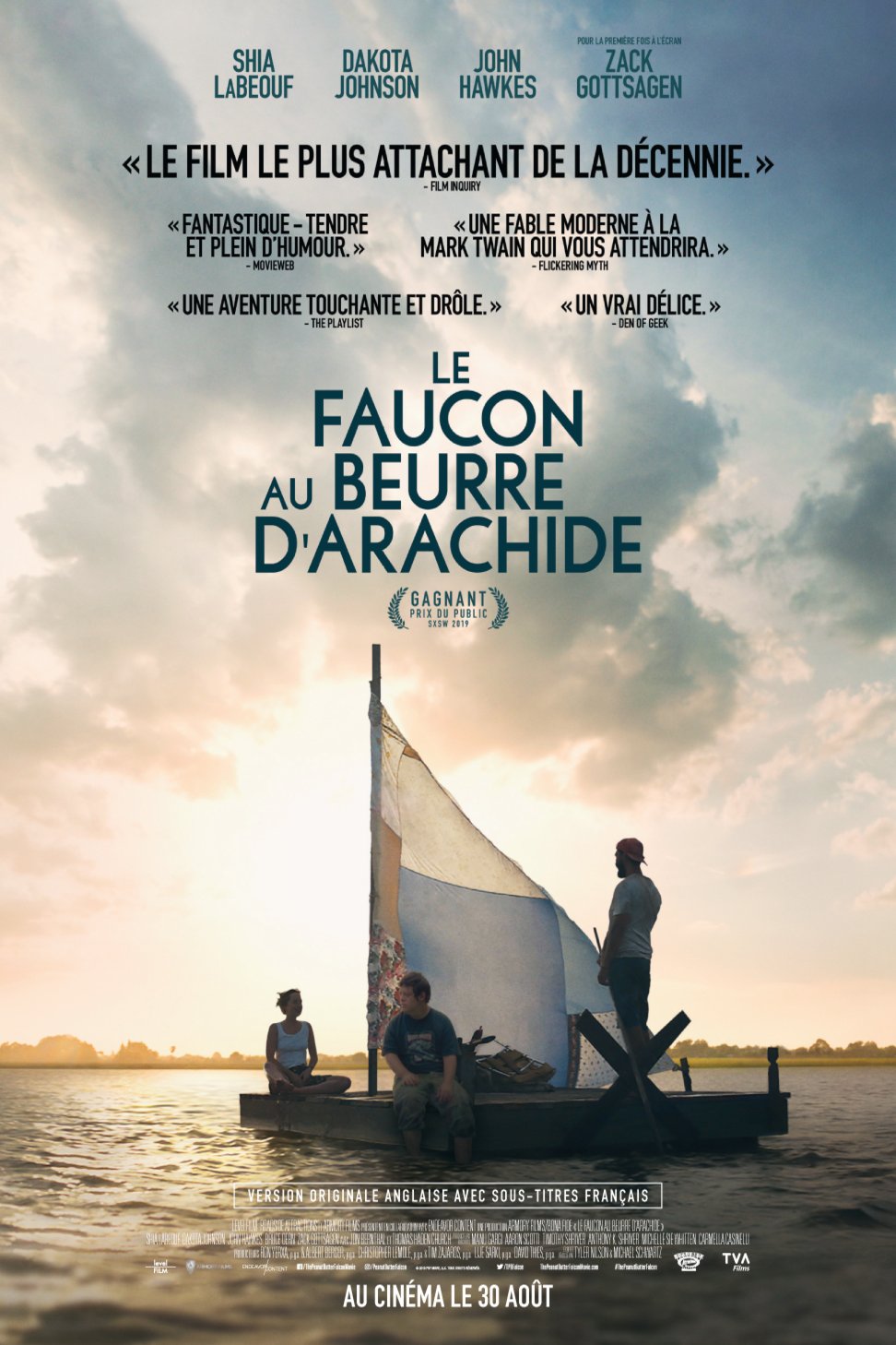 L'affiche du film Le Faucon au beurre d'arachide [2019]