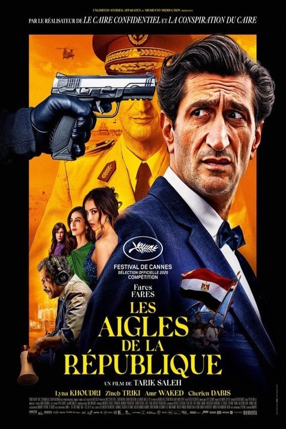 L'affiche du film Les aigles de la république [2025]