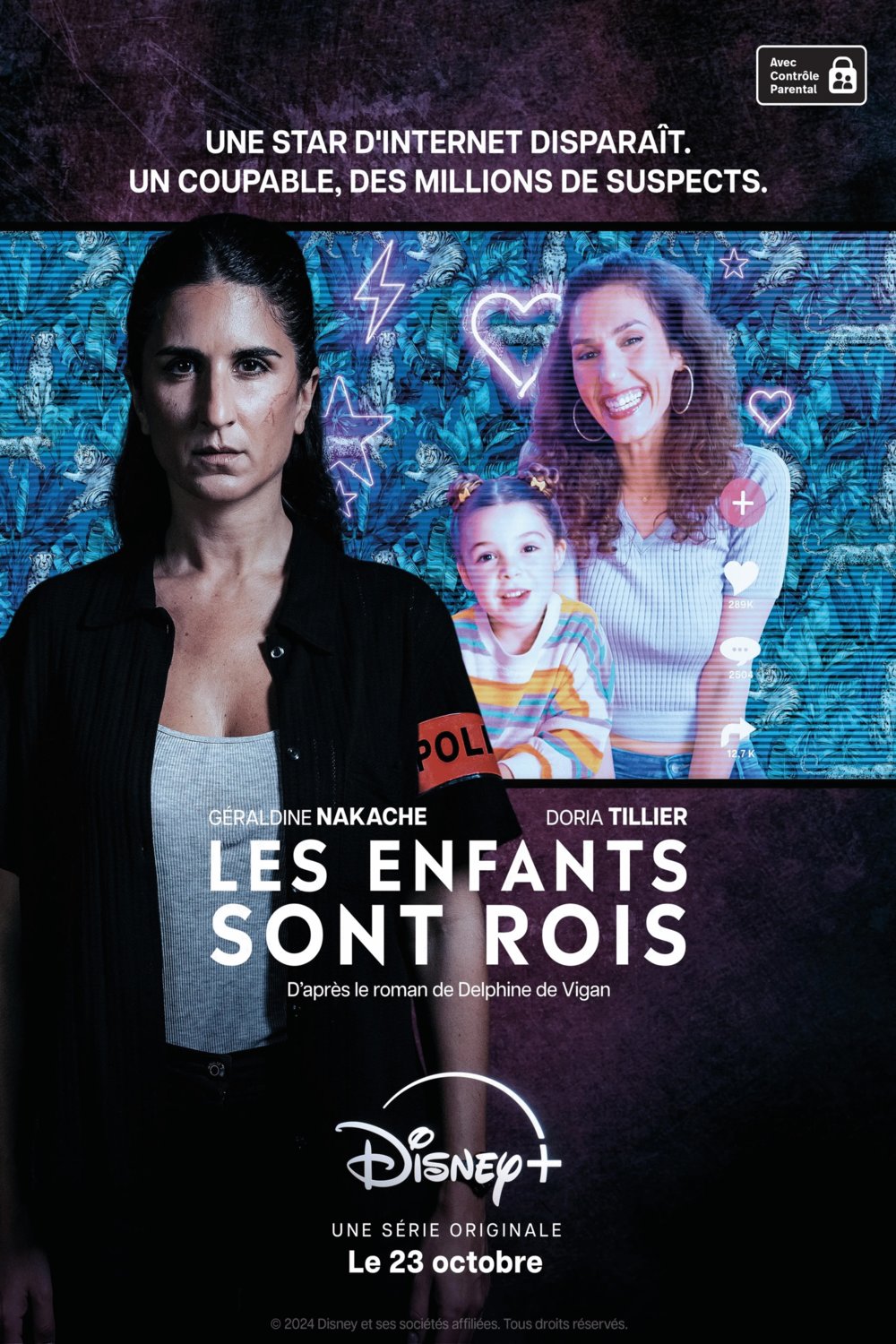 L'affiche du film Les enfants sont rois [2024]