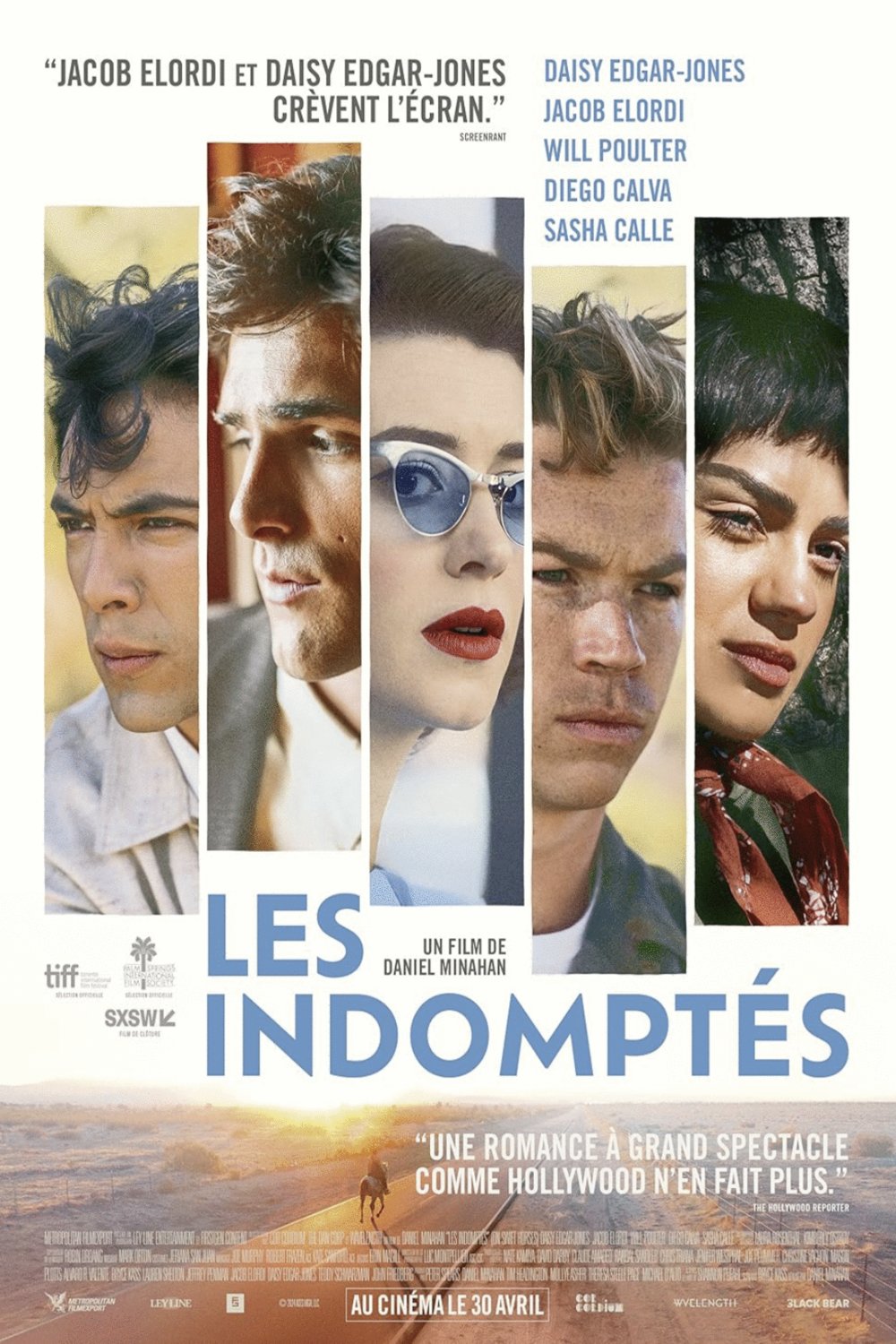 L'affiche du film Les indomptés [2024]