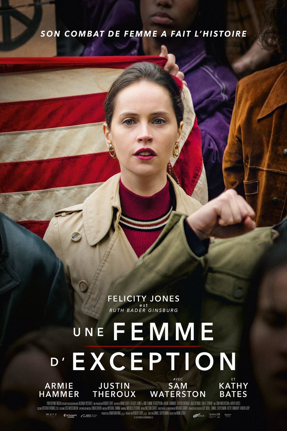 L'affiche du film Une femme d'exception [2018]